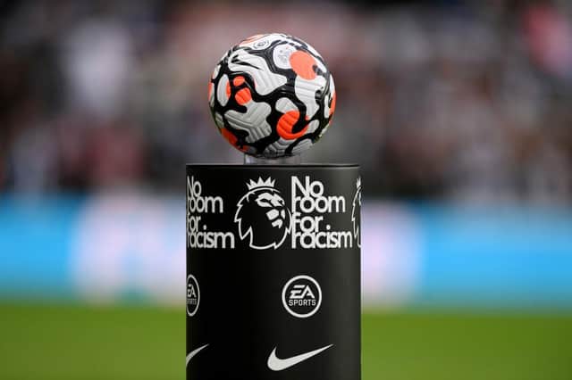 Nike Strike Aerowsculpt Official Premier League match ball (Photo by Stu Forster/Getty Images)