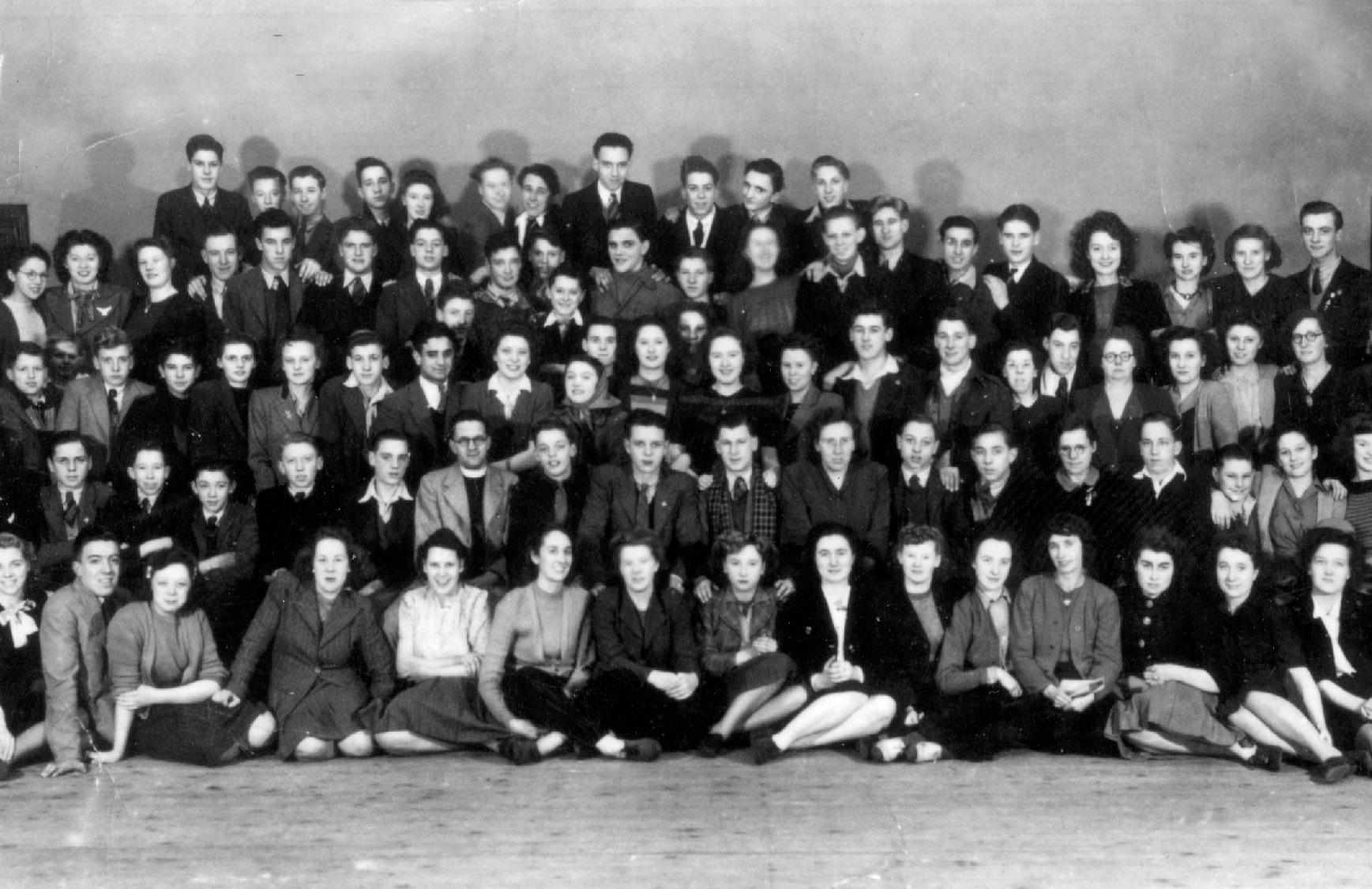 Attercliffe Hall Wesleyan Youth Club probably in the 1950s