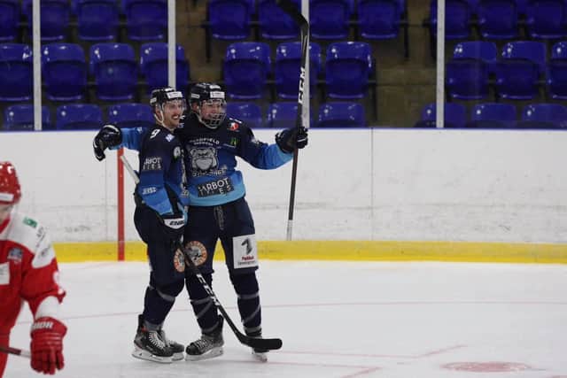 Ice hockey is back - pic by Cerys Molloy