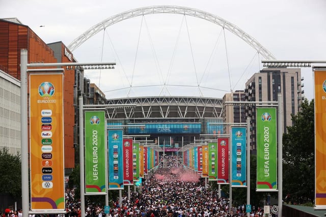 But top of the list of stadiums to receive the most interaction on Instagram is the national stadium, Wembley. Steeped in history and tradition Wembley has been redeveloped from its Two Towers phase with the Wembley arch now the stadiums standout feature. Home to the national team as well as major cup and play-off finals Wembley boasts over 1.6m hashtags according to RugbyLive (Photo by Alex Pantling/Getty Images)