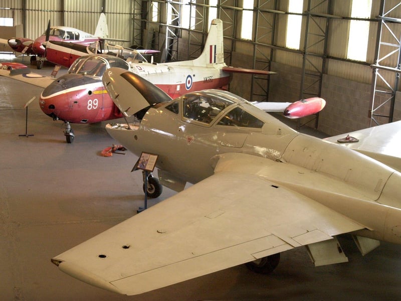 The air museum at Lakeside, which dates from 1909, has been home to many unexplained incidents of paranormal activity.