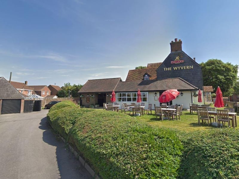 The Wyvern, a pub, bar or nightclub at Common Barn Lane, Lee-On-The-Solent was given the maximum score of five after assessment on October 28, the Food Standards Agency's website shows.
