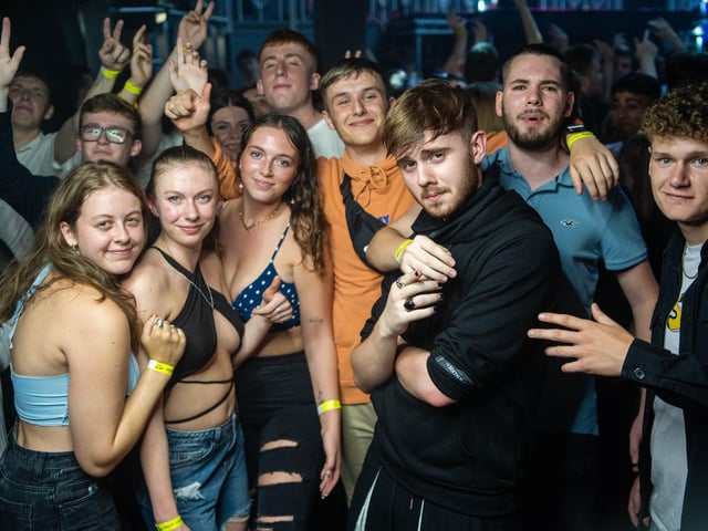 Freshers partying at The Astoria.