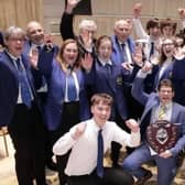 Oughtibridge Brass Band won the area contest, making them Yorkshire's top fourth section band and qualifying them to compete at the nationals on Saturday, September 17th.
