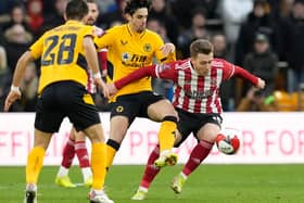 Luke Freeman made his last Sheffield United appearance away at Wolves before joining Millwall on loan after Luton Town's failed move: Andrew Yates / Sportimage