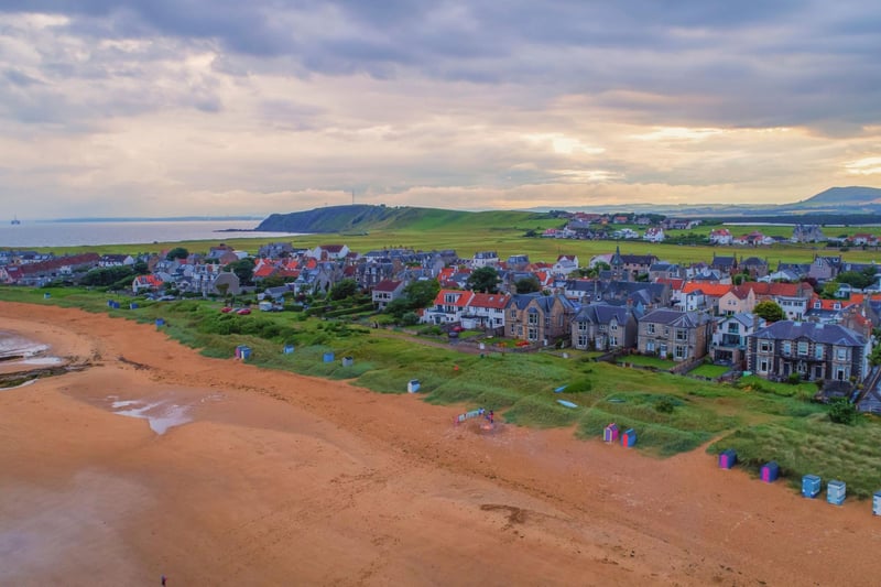 With picturesque multicoloured beach huts, dunes to shelter from the breeze and great swimming spots, it's no surprise that this is one of the most popular daytrip destinations in Fife.
