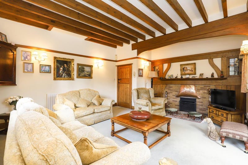 The property boasts period features throughout.
