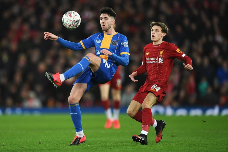 The former Manchester United Academy midfielder was released by Shrewsbury at the end of last season. 
He joined up with Pompey and made two appearances against Bristol City and Luton. After his release the 25-year-old signed for Motherwell where he has made two appearances this season.
