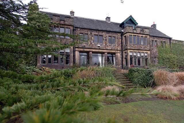Historic Whirlow Brook Hall sits in landscaped gardens off Ecclesall Road South and is used for functions and weddings.