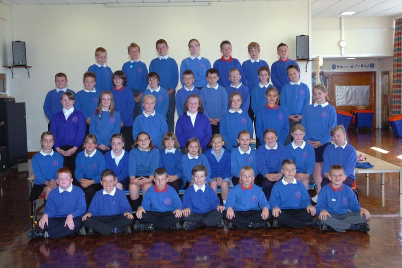 The end of an era for these Throston Primary School pupils.