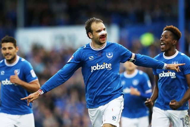 Four goals in a 37-minute period ensured Pompey comfortably beat the Cod Army. Jamal Lowe and Brett Pitman both notched doubles. The latter suffered a nasty facial injury netting his first but still carried on - and fired home a brilliant 25-yarder for his second.