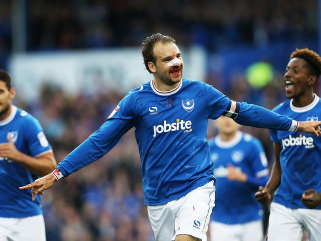 Four goals in a 37-minute period ensured Pompey comfortably beat the Cod Army. Jamal Lowe and Brett Pitman both notched doubles. The latter suffered a nasty facial injury netting his first but still carried on - and fired home a brilliant 25-yarder for his second.