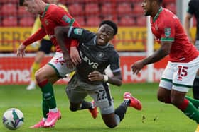 Sheffield Wednesday's Moses Odubajo has a hamstring injury. (Pic Steve Ellis)