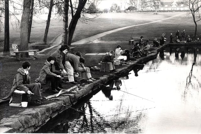 The picture shows anglers at the lake in the 1970s. Christopher Lawson, of Rotherham, told the Star he used to enjoy angling in the parks in Sheffield in his younger days.