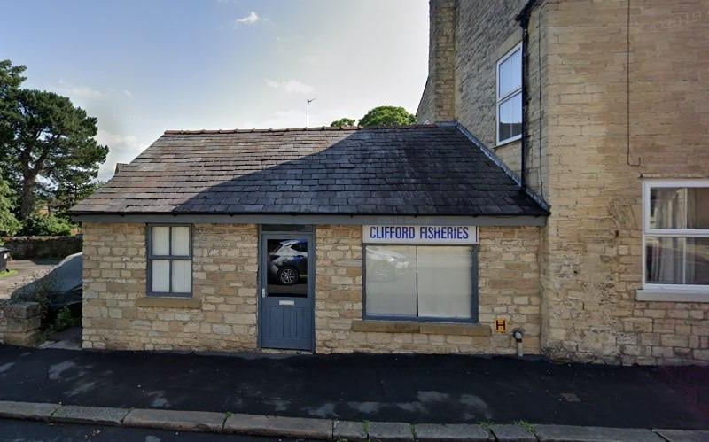 Clifford Fisheries in Wetherby has a 4.6* rating from 35 reviews. A Tripadvisor reviewer said: “Deserves higher than just 5 stars! Lovely fresh fish, tasty proper chip potatoes, well cooked, good portions, great prices, friendly service and good to be able to phone in order in advance! Easily competes with maybe better known local providers and is "probably the best..."