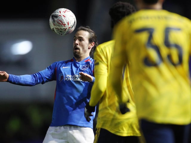 Portsmouth's Ryan Williams in action