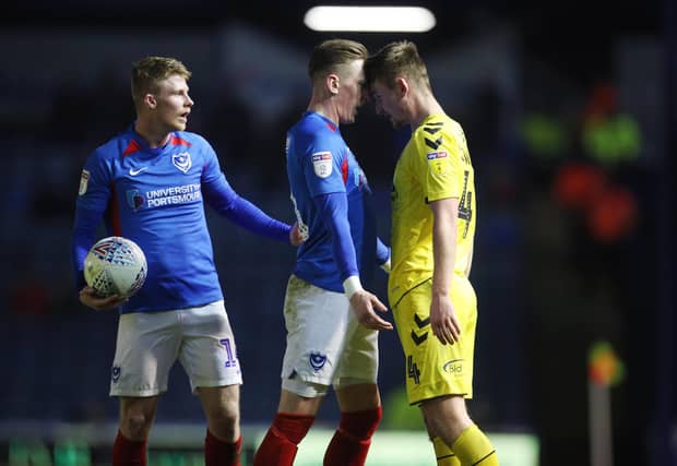 Pompey v Fleetwood in League One from Fratton Park