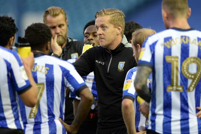 Sheffield Wednesday boss Garry Monk has opened up on the mentality shift needed at the club. Photo: Steve Ellis.