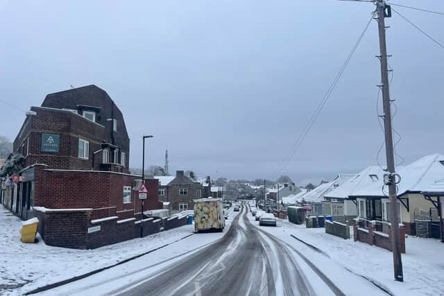 Sheffield is experiencing delays across its roads this morning as freezing conditions make for perilous conditions in the morning rush (December 12).