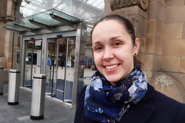 Liubov Kozharaskaia shared her view on Sheffield's railways