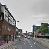 Four of the eight takeaways to be fined were on London Road in Sheffield. This photo is for illustrative purposes only (pic: Google)