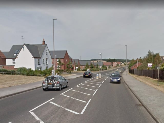 There will be a speed camera on Sandlands Way, Mansfield - 30/40mph.
