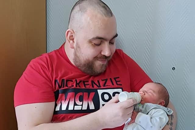 Doting Sheffield Dad Lukas Wyatt died days before his son, Ryder's first birthday. His family are appealing for help with funeral costs