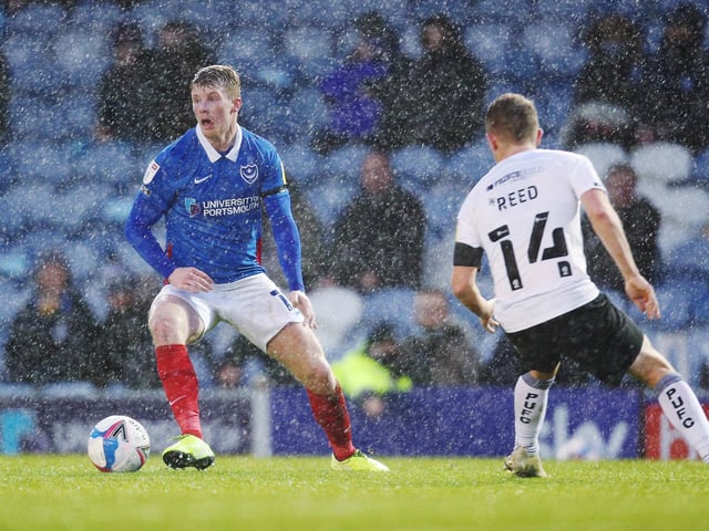 Has become a key member of this Pompey side with his fizz and energy,