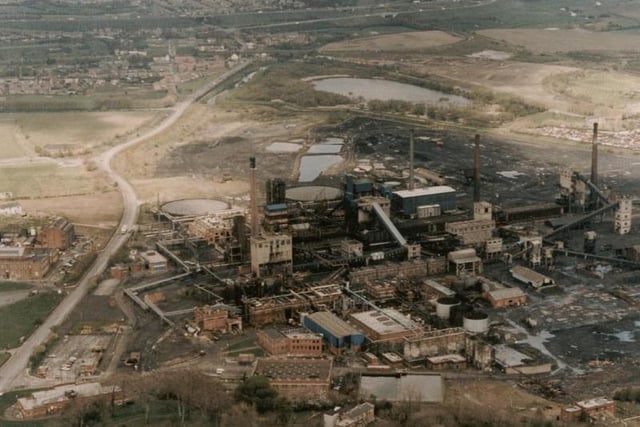 Orgreave Coking Works, pictured in the 1980s, turned coal into coke for the steel industry. Pic: Harworth Group.