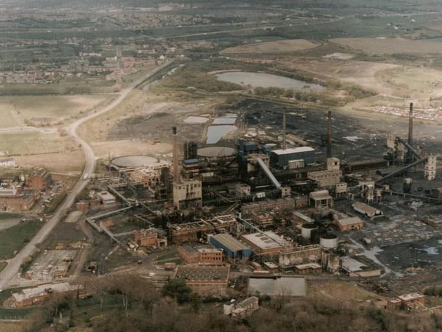Orgreave Coking Works, pictured in the 1980s, turned coal into coke for the steel industry. Pic: Harworth Group.