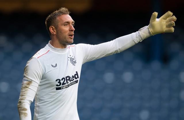Goalkeeper is approaching his 400th Rangers appearance