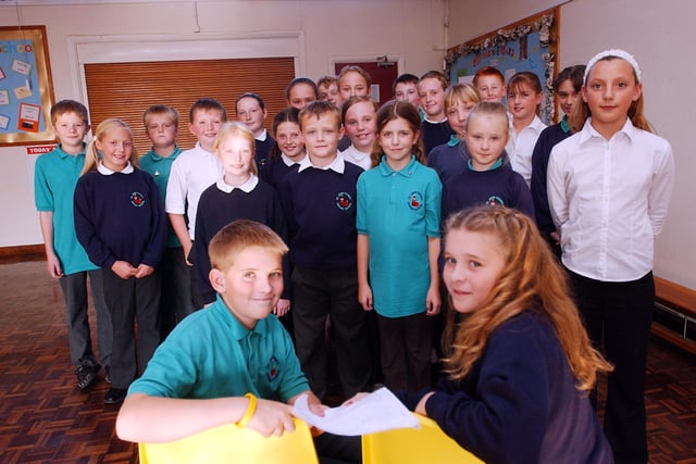 Were you one of the pupils ready to sing 16 years ago?