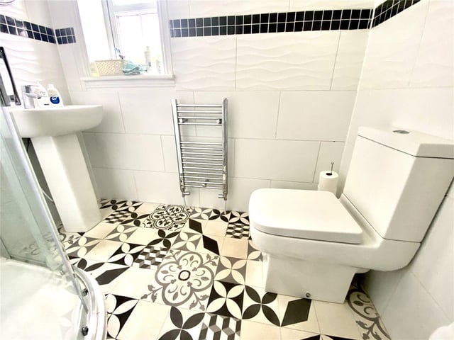 En-suite shower room.