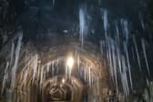 Icicles in a tunnel on the Monsal Trail (pic: Emily Irving-Witt/Peak District National Park)