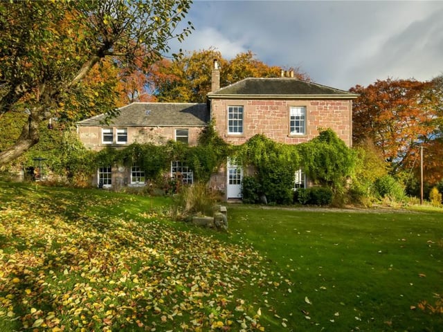 West view of house.