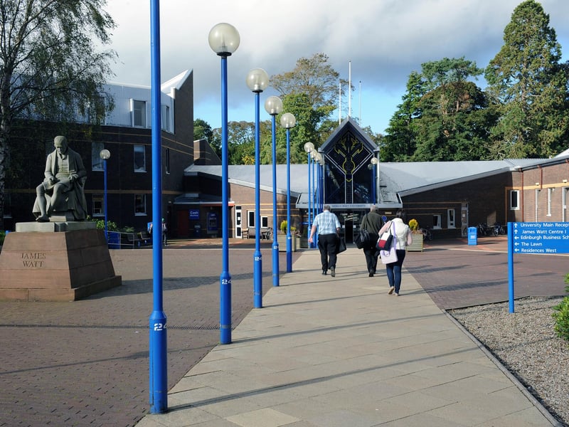 Heriot-Watt University moved up five places on this year's rankings to tie with Liverpool University.
Good University Guide 2022 rank: 30