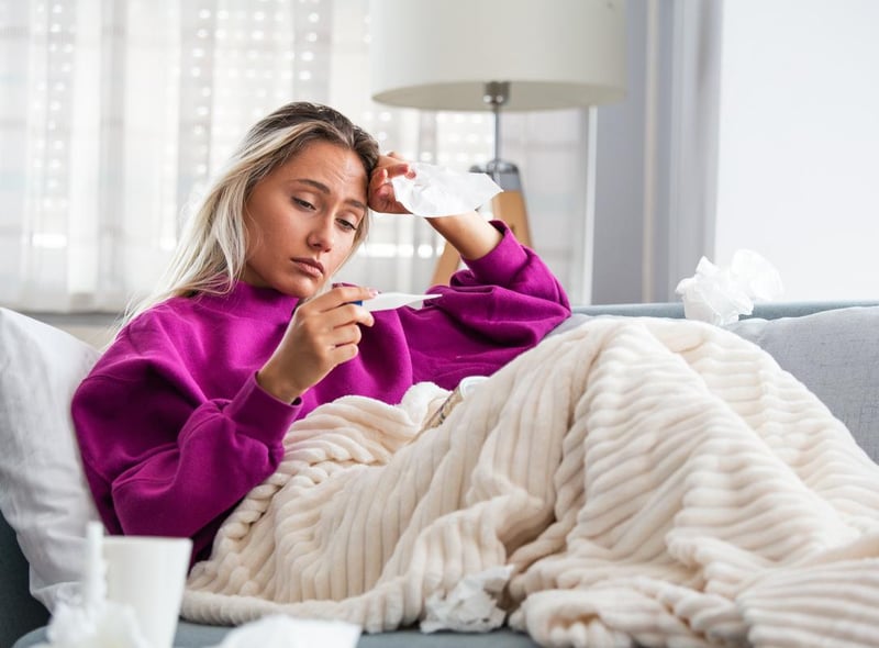 A high temperature, or fever, has been reported by four in ten people reporting Covid symptoms and is sign your body’s immune system is trying to fight off the virus. Having a temperature over 37.8C is likely to be a sign of Covid.