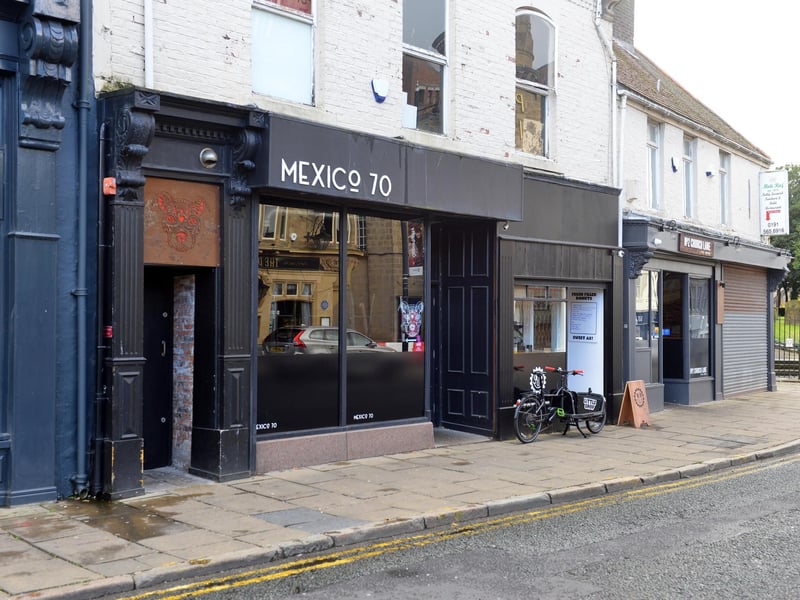 Mexico 70 on High Street West, Sunderland, has a 4.8 rating.