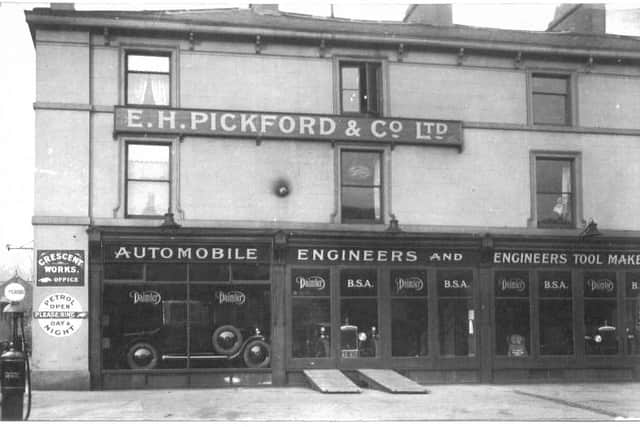 Pickfords Motor Dealers on Ecclesall Road, Sheffield