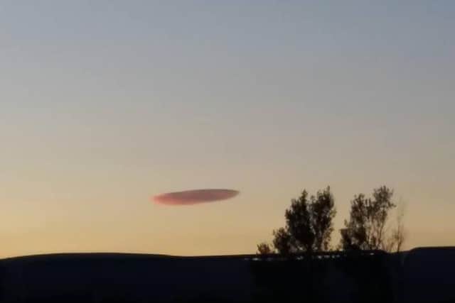 Apparent 'UFO sightings' in Sheffield