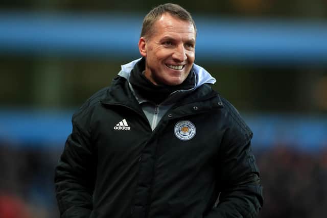 Leicester City manager Brendan Rodgers:  Mike Egerton/PA Wire.