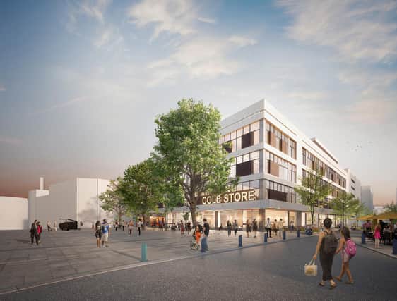 Plans to transform the former Cole Brothers building in Sheffield into a mixed-use entertainment, leisure and retail venue are moving forward. Picture: Urban Splash