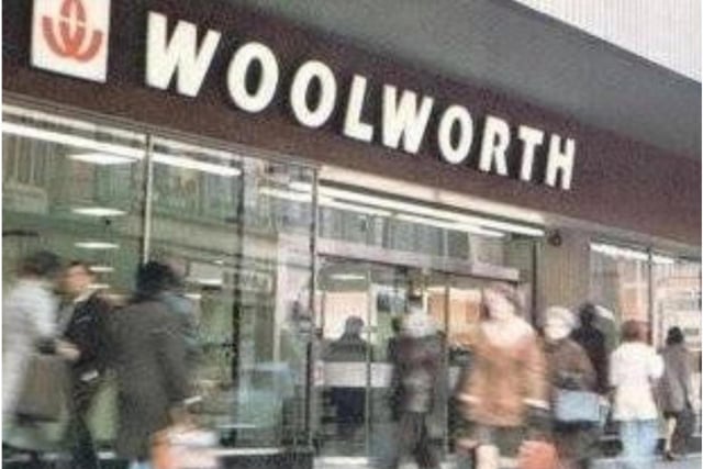 Woolworths was a popular store - especially for its famous pick and mix sweets.