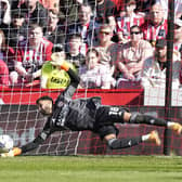 Wes Foderingham  has excelled since becoming Sheffield United's first choice goalkeeper: Andrew Yates / Sportimage