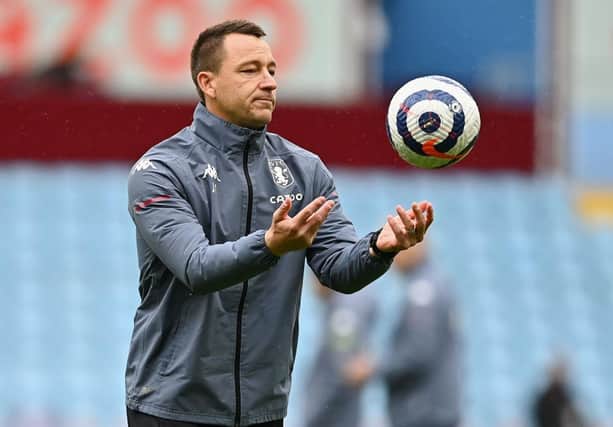 John Terry, Assistant Head Coach of Aston Villa. (Photo by Clive Mason/Getty Images)