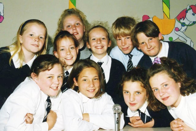 Whitburn Junior School broadcasters were pictured in June 1992. Who can tell us more about these budding on-air stars?