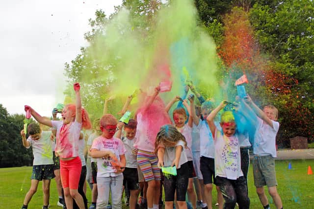 Colourful fun for primary school children