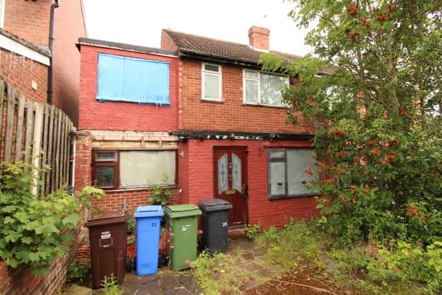 The three bed house on Greengate Road, Woodhouse, is in need of renovation which makes it a developer's dream, says Auction House South Yorkshire.