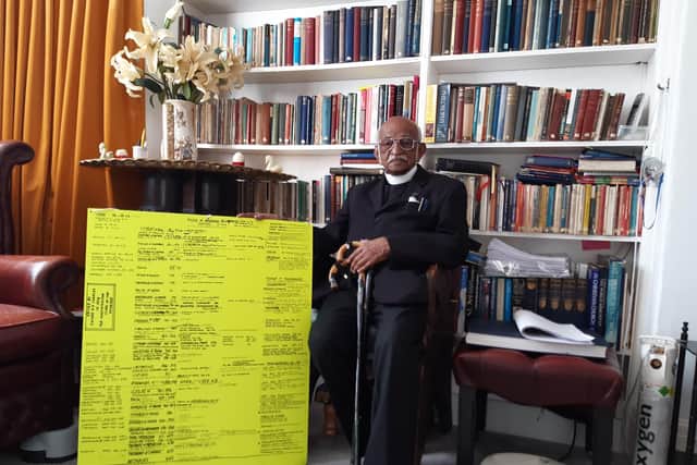 Father ME Charles and his chronological history of the early church, featuring emperors, bishops, Christian writings, secular writings and heresies.