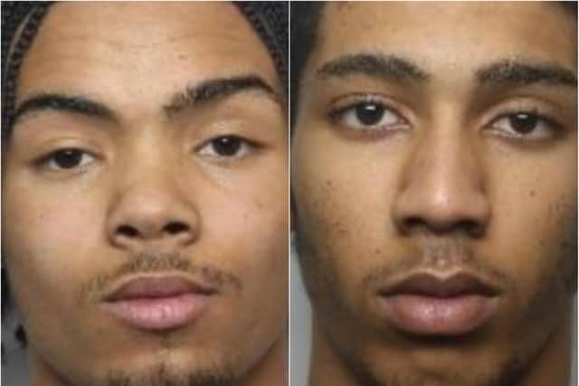 L-R: Isaac Ramsey and Ruben Monero have both been jailed for life over a fatal stabbing in Sheffield last summer